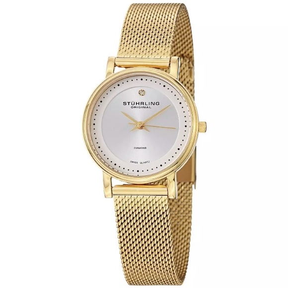 Stuhrling Original Accessories - Stuhrling Diamond Watch LADY CASATORRA ELITE